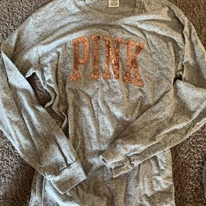 PINK bling long sleeve